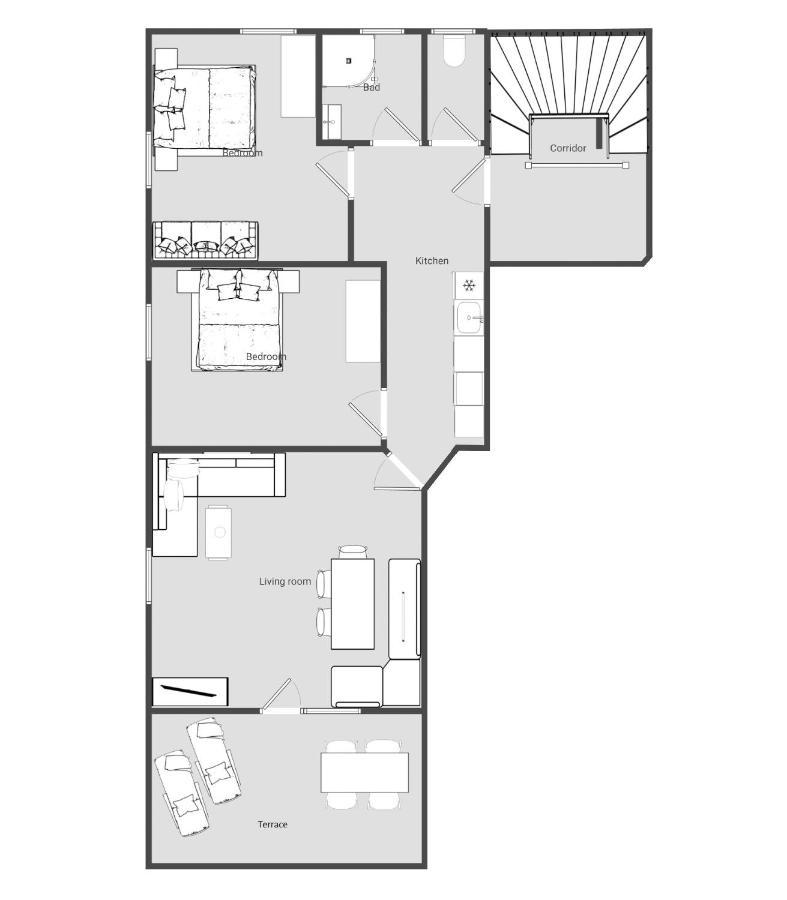 בריקסן אים טהלה Appartement Gamper מראה חיצוני תמונה